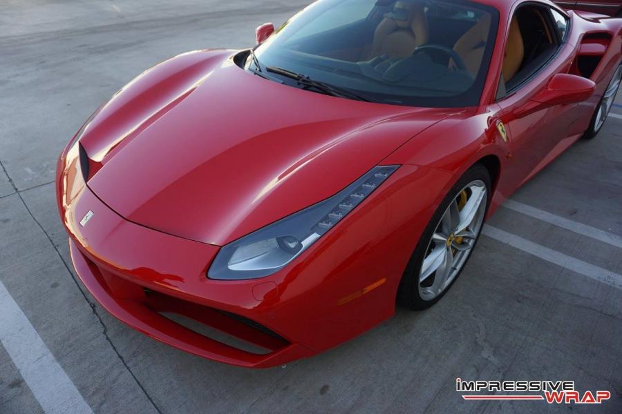 Детали экстерьера Ferrari 488 GTB by Impressive Wrap 2017 года  (фото 2 из 6)